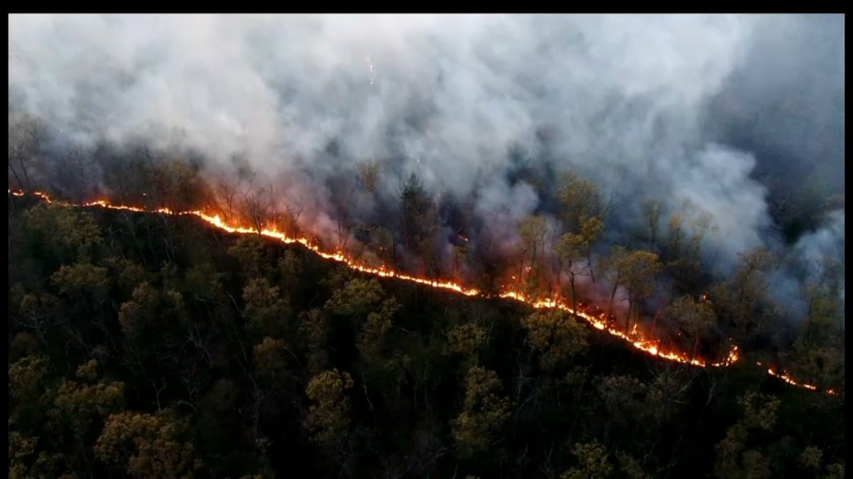 Crews Continue to Fight Two Separate Brush Fires - Vimarsana News