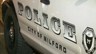 Milford police cruiser