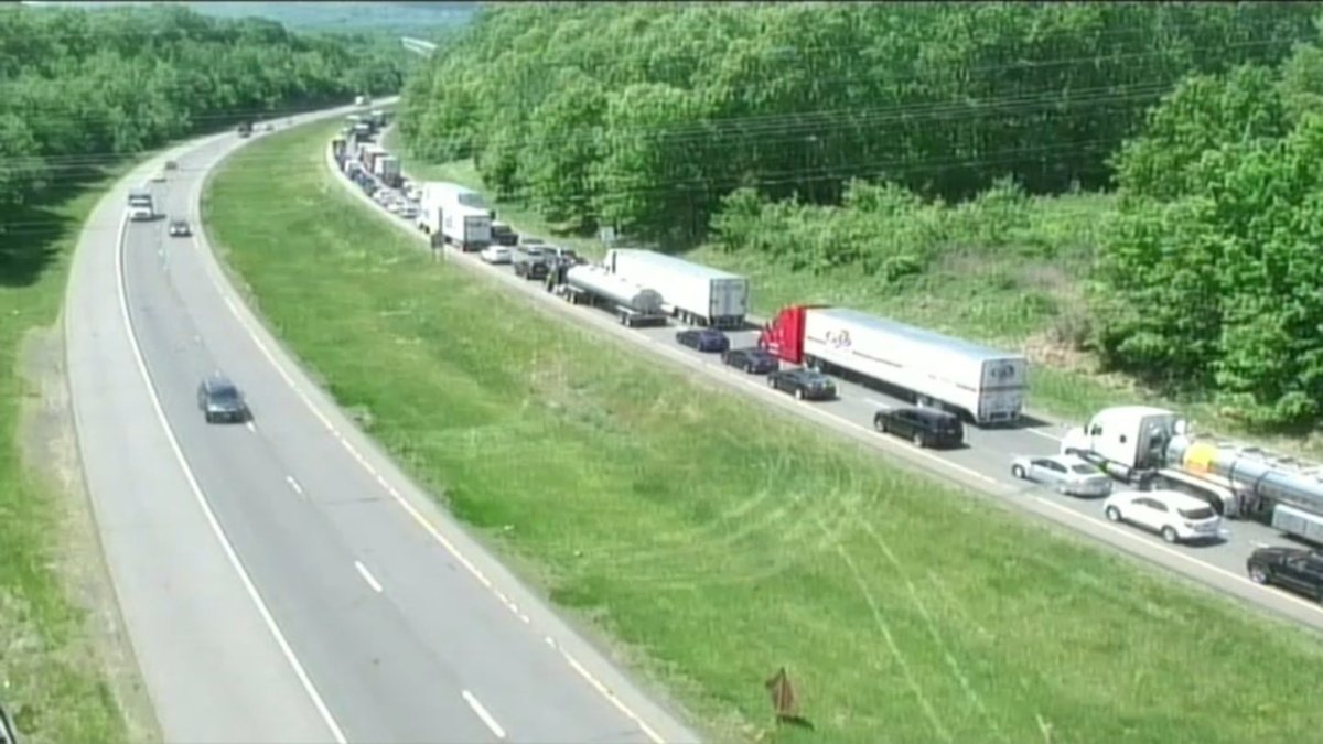 I-691 West Reopens After Rollover Crash in Southington – NBC Connecticut