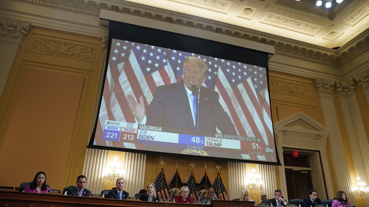 Jan. 6 Hearing Highlights Trump's Efforts to 'Knowingly' Spread Election Fraud Claims – NBC Connecticut - Vimarsana News