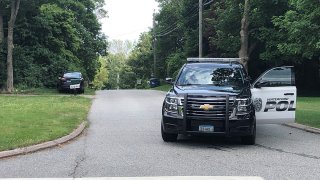 Police on Lloyd Road in Waterford