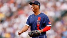 Rafael Devers reports after birth of daughter