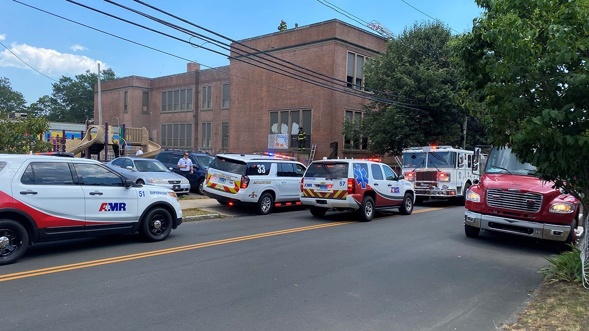 Firefighters Battle Fire at Vacant New Haven Building in Scorching ...