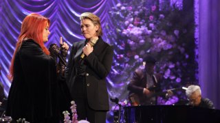 Wynonna Judd and Brandi Carlile perform onstage during CMT