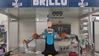 BRILLO is an AI-powered bartending robot that’s capable of engaging in complex dialogue with customers.