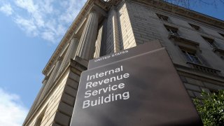 The exterior of the Internal Revenue Service (IRS) building