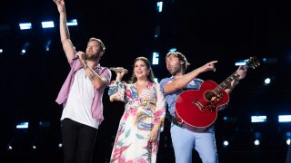 Charles Kelley, from left, Hillary Scott, and Dave Haywood of Lady A