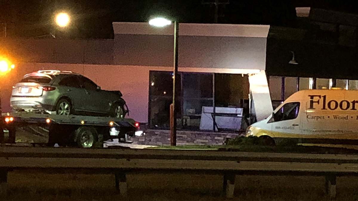 Car Hits Building in Newington NBC Connecticut