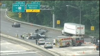 Crash on Interstate 691 in Meriden