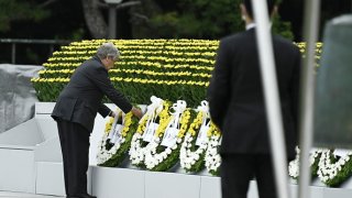 77th anniversary of the world's first atomic bombing in Hiroshima