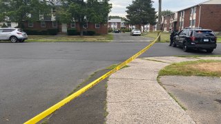 Police at Jefferson Avenue in Bristol