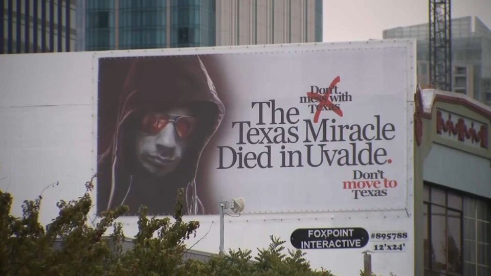 Controversial Billboards Seen in San Francisco, Los Angeles Warn Against Moving to Texas – NBC Connecticut - Vimarsana News