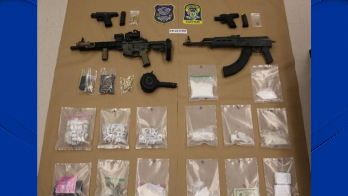 Multiple AK-47 Style Rifles, Significant Amount of Narcotics Found During  Investigation in Waterbury: PD – NBC Connecticut