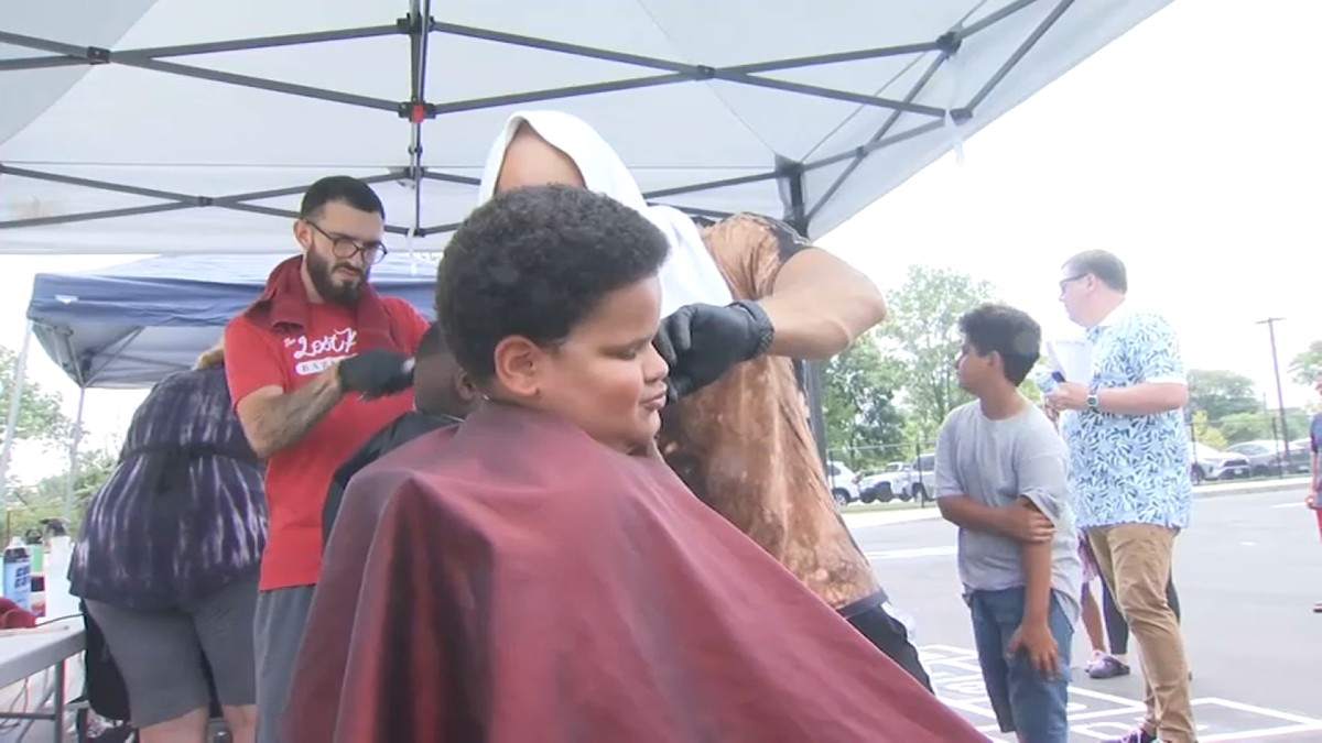 New Britain Students Get Free Haircuts Ahead of New School Year NBC