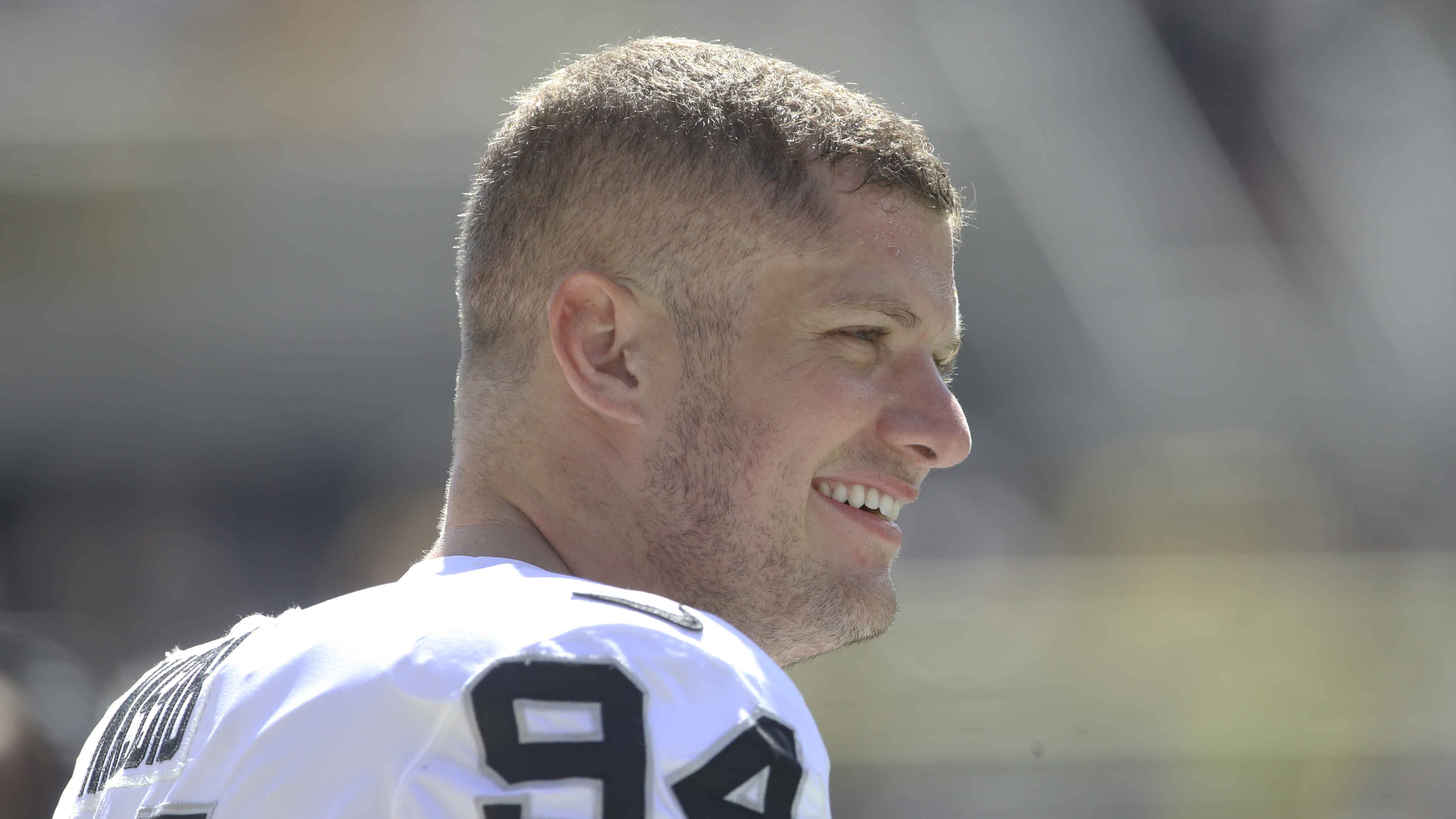 History-making NFL player Carl Nassib signs with Tampa Bay Buccaneers