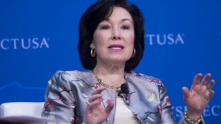 Oracle CEO Safra Catz speaks during the SelectUSA Investment Summit in Oxon Hill, Maryland, on June 19, 2017. The SelectUSA Investment Summit brings together companies from all over the world, economic development organizations from every corner of the nation and other parties working to facilitate foreign direct investment (FDI) in the United States.