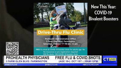 CT LIVE!: ProHealth's Annual Drive-Thru Flu Shot Clinic Is October 1st