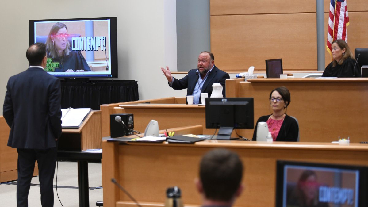 Alex Jones Takes Stand in Sandy Hook Trial NBC Connecticut