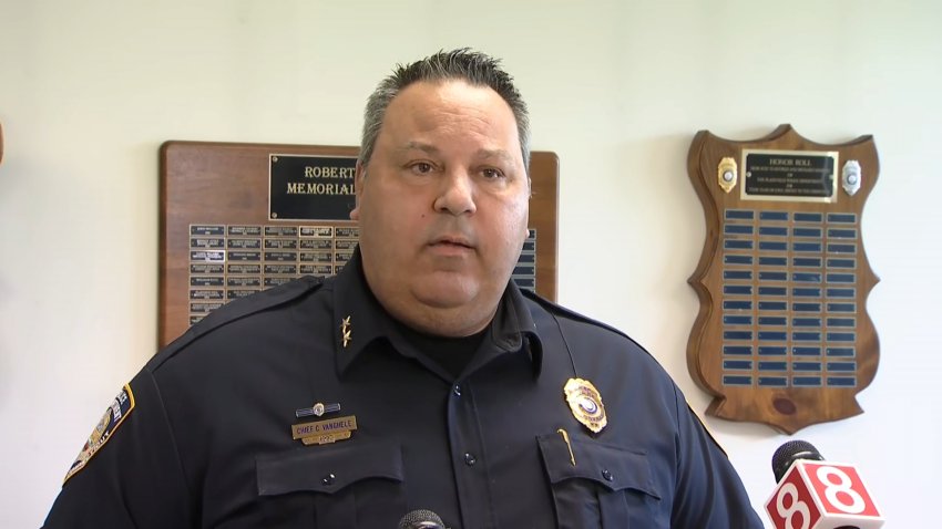 Police Chief Holds Briefing on Shooting in Plainville