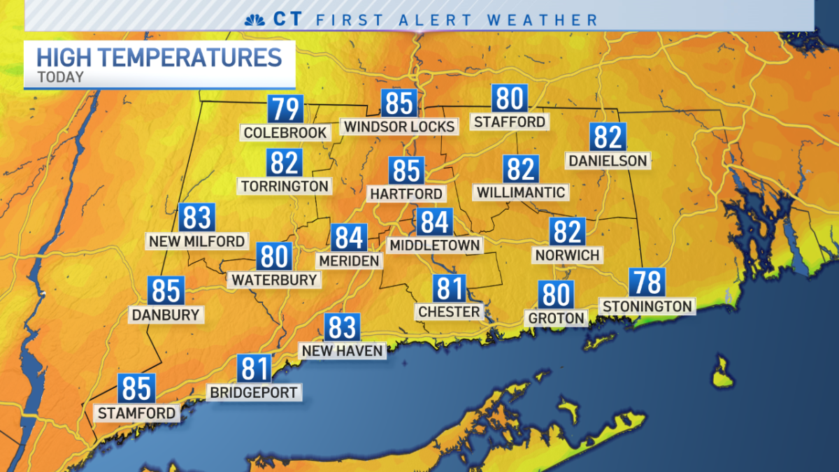 Warmer and More Humid to End the Weekend – NBC Connecticut