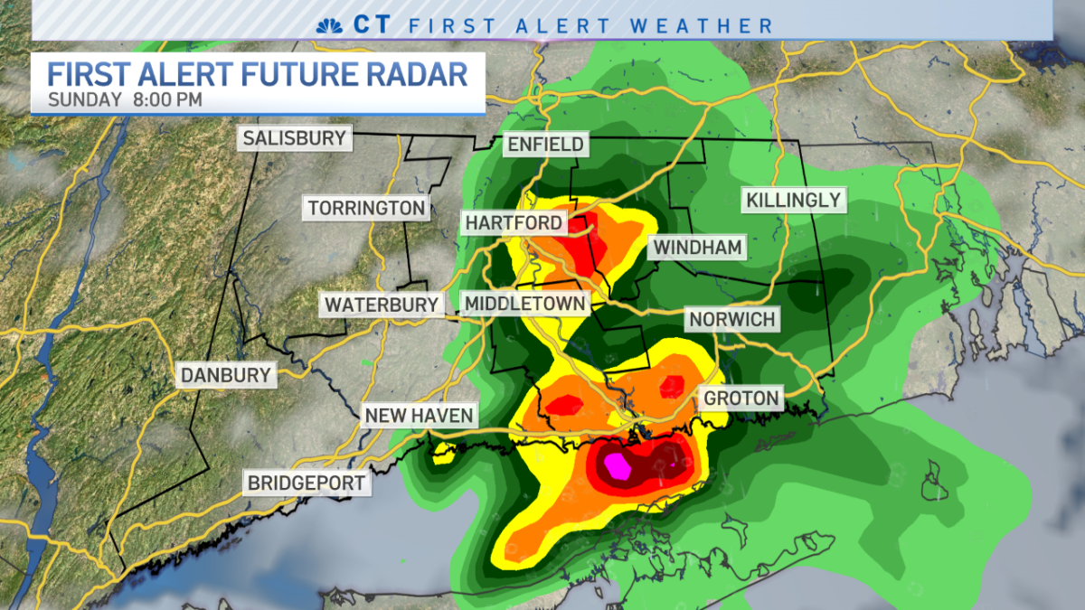 Severe Storms Possible Across Connecticut Tonight NBC Connecticut