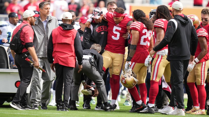 San Francisco 49ers' Jimmy Garoppolo vows to help Trey Lance