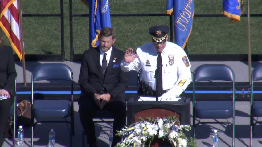 Ceremonial Promotion For Fallen Bristol Officers