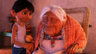 A scene from Pixar’s “Coco.”