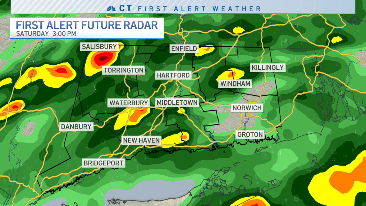 Chilly Temps as Ian’s Remnants Bring Rain to Connecticut Today