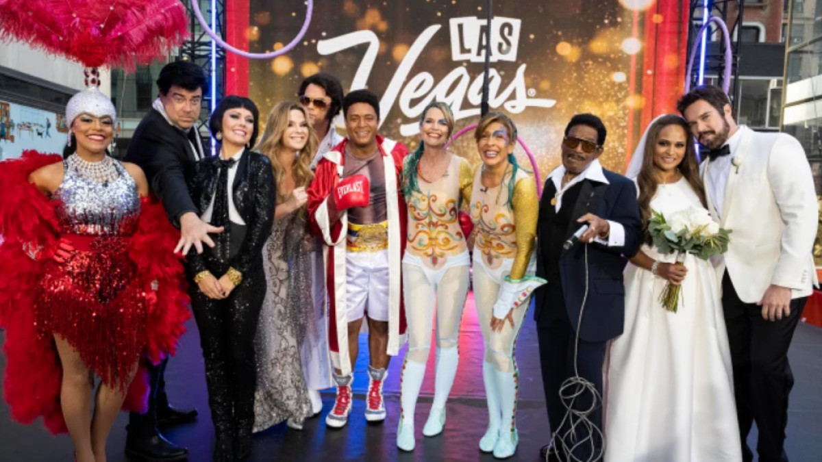 See TODAY Show Hosts Las VegasThemed Halloween Costumes NBC Connecticut