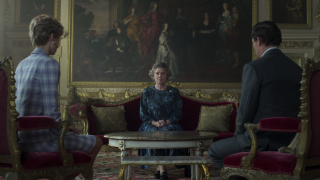 Imelda Staunton as Queen Elizabeth II in Season 5 of "The Crown."
