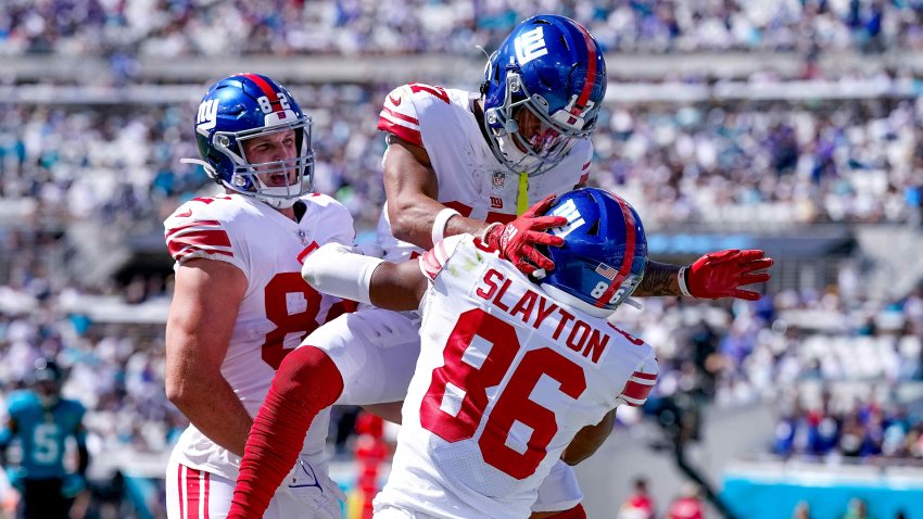 New York Giants rally for victory, Saquon Barkley suffers injury – NBC New  York