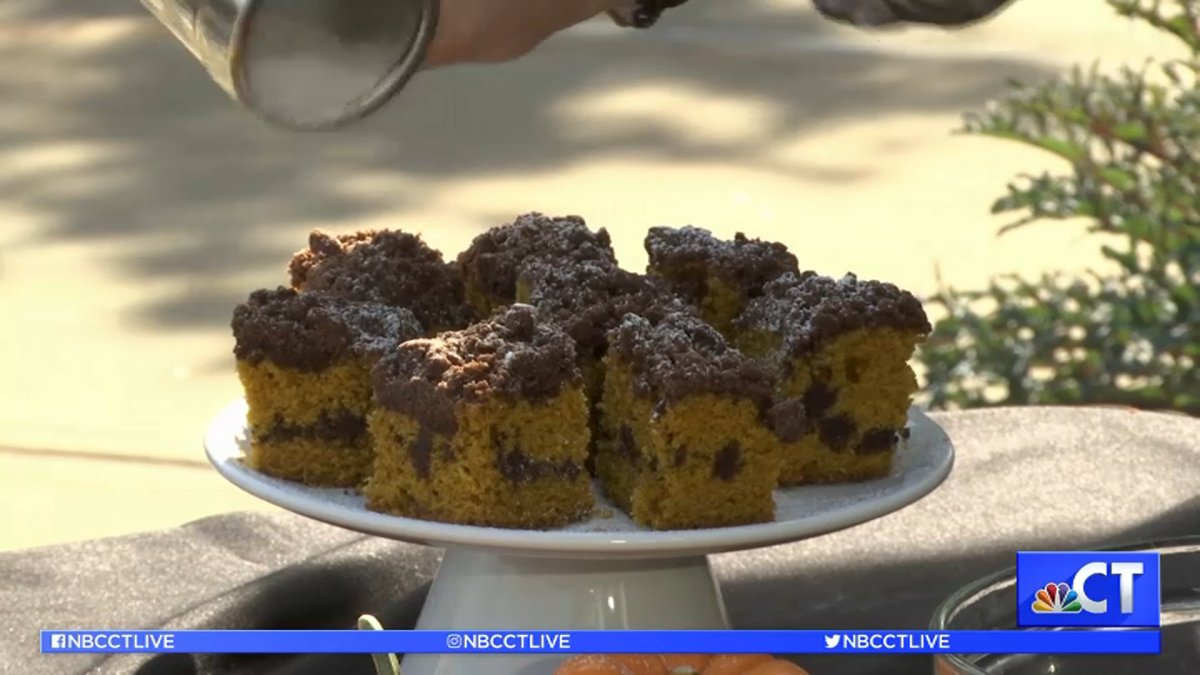 CT LIVE! Pumpkin Coffee Cake Recipe NBC Connecticut