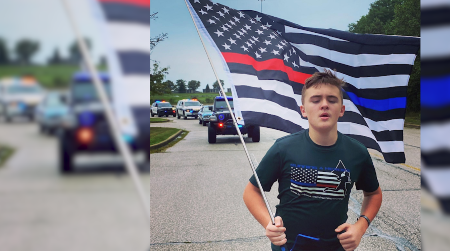Florida Teen Runs for Fallen Bristol Police Officers - Vimarsana News