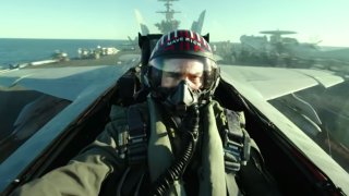 Tom Cruise in “Top Gun: Maverick”