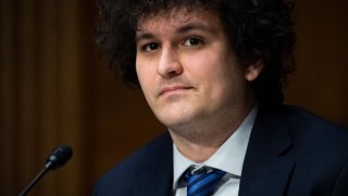 Samuel Bankman-Fried, founder and CEO of FTX, testifies during a Senate Committee on Agriculture, Nutrition and Forestry hearing about “Examining Digital Assets: Risks, Regulation, and Innovation,” on Capitol Hill in Washington, DC, on February 9, 2022.