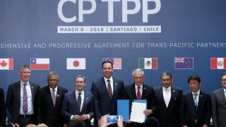 The Comprehensive and Progressive Agreement for Trans-Pacific Partnership is a multilateral trade deal signed in 2018 that was formed after the United States withdrew from the Trans-Pacific Partnership.