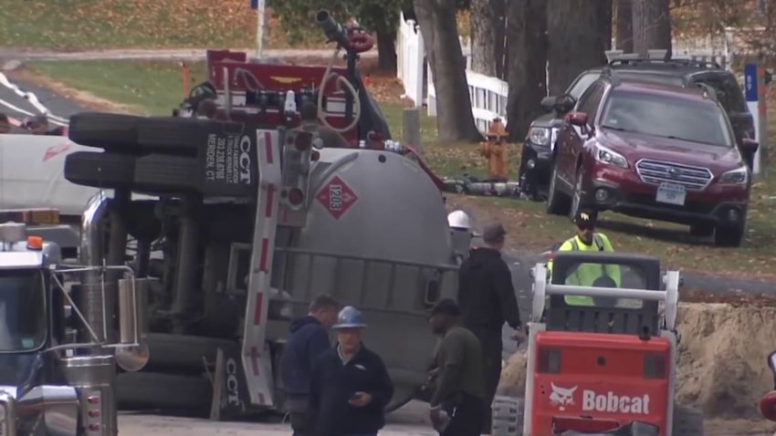 Route 44 in Norfolk Expected to Be Closed For Days After Major Gasoline Spill