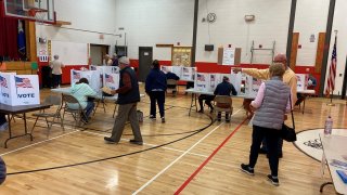 Election Day 2022 Voting at Northeast Middle School in Bristol