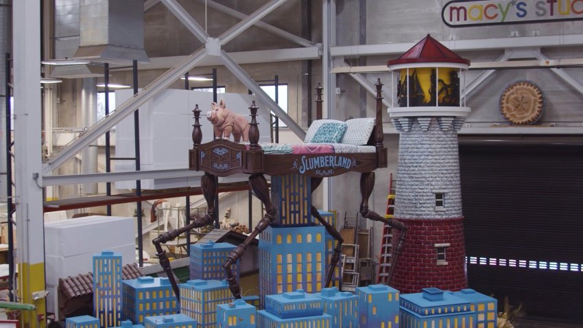 The Place Where the Macy's Thanksgiving Day Parade Floats Are Born