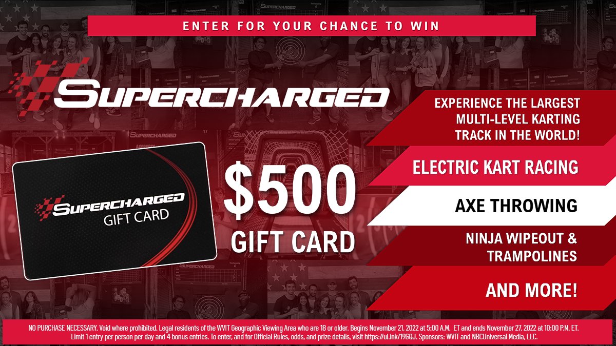 NBC Connecticut & Supercharged Holiday Giveaway! Sweepstakes - Vimarsana News