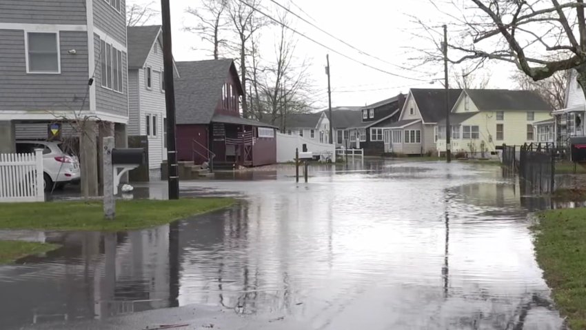 Shoreline Areas See Flooding During Storm
