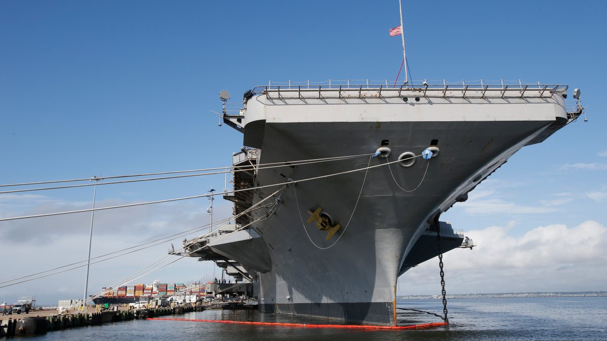 Navy Finds No Link in Suicides by Crew Assigned to US Aircraft Carrier – NBC Connecticut - Vimarsana News