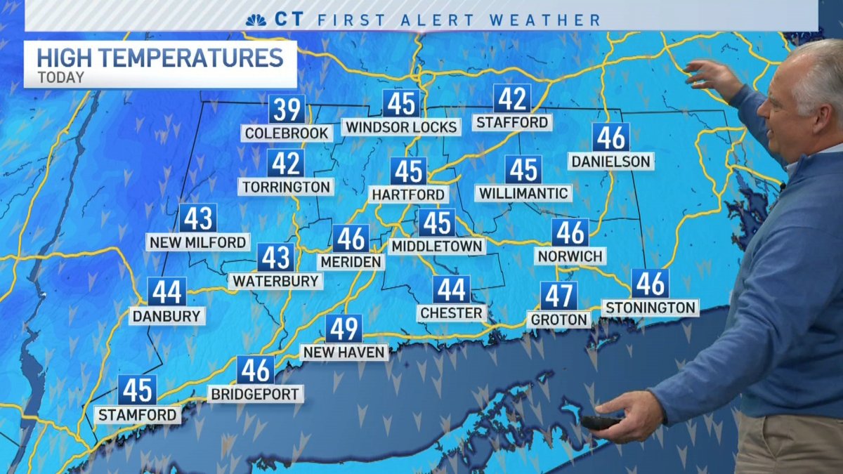 Early Morning Forecast for Dec. 9 NBC Connecticut