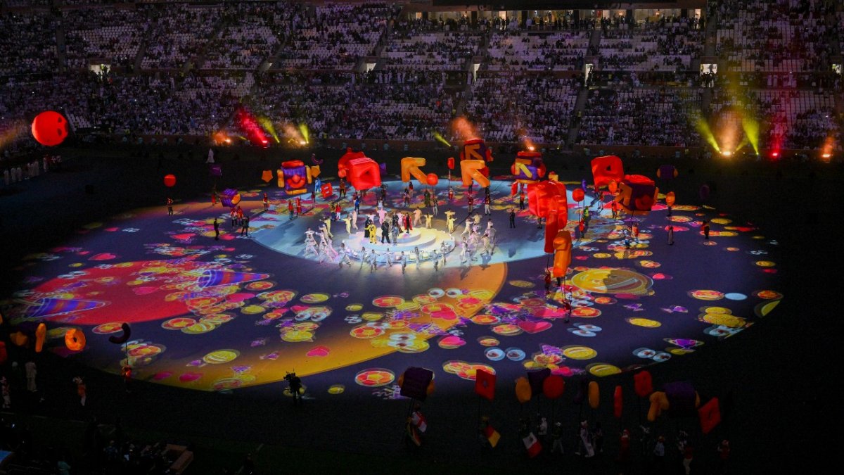 FIFA World Cup closing ceremony in photos