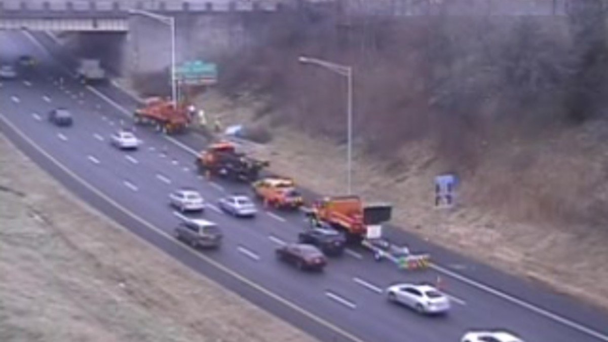 Man Seriously Injured in Rollover Crash on I-84 West in Hartford – NBC ...
