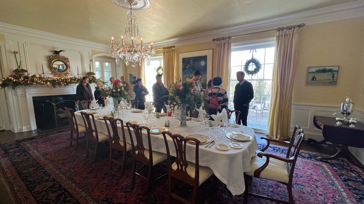 Residents Attend Holiday Open House at Governor’s Residence NBC