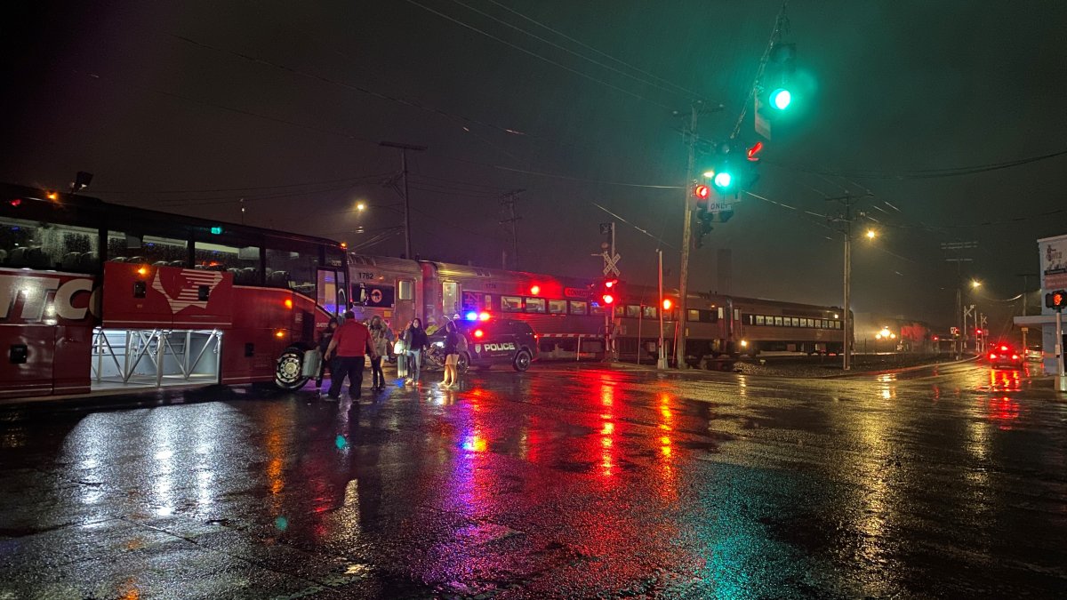 Train Hits Car Stuck on Railroad Tracks in Meriden NBC Connecticut