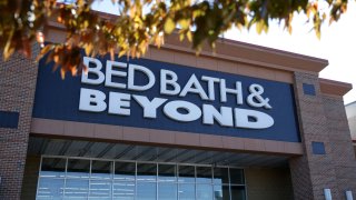 A Bed Bath & Beyond store in Foxborough, Massachusetts, Oct. 14, 2020.