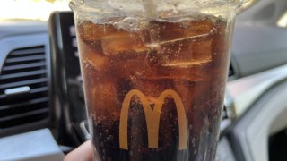 Mcdonald's M Logo Soda